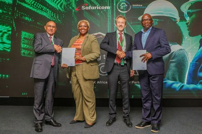 Safaricom & iXAfrica Sign strategic partnership to deliver East Africa's first AI-ready data centre services to enterprise and cloud solutions clients.