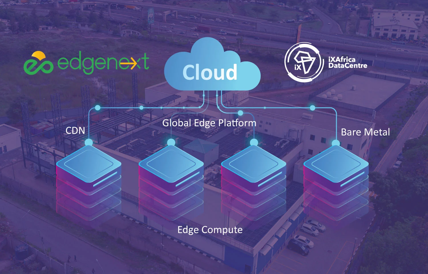 Edgenext and iXAfrica press release