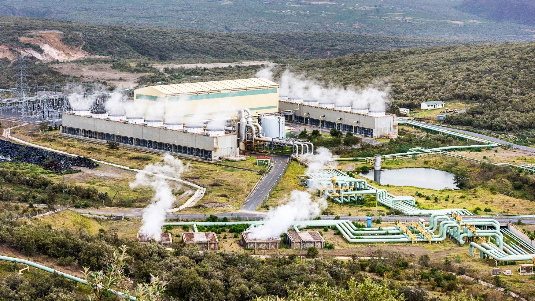 olkaria geothermal project. image credits kengen