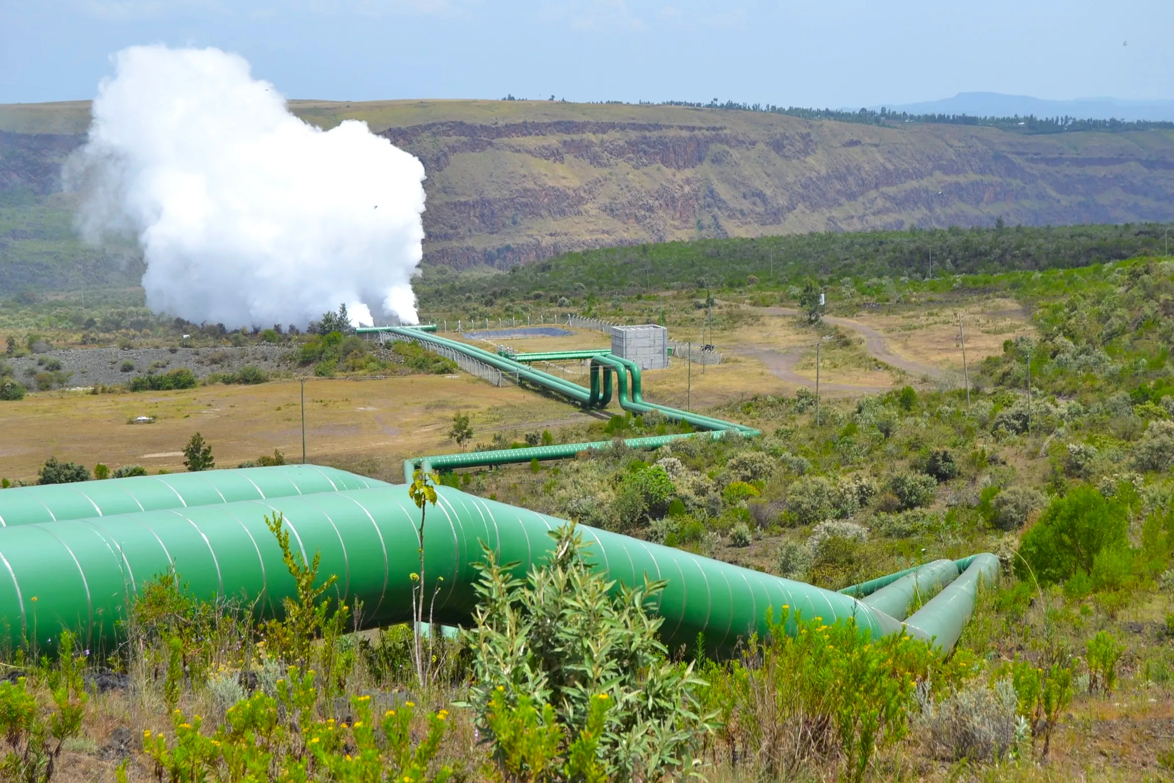 sgs steam gathering system at Menengai geothermal project